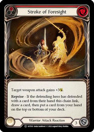 Stroke of Foresight (Red) [1HT010] (History Pack 1 Dorinthea Blitz Deck)-1