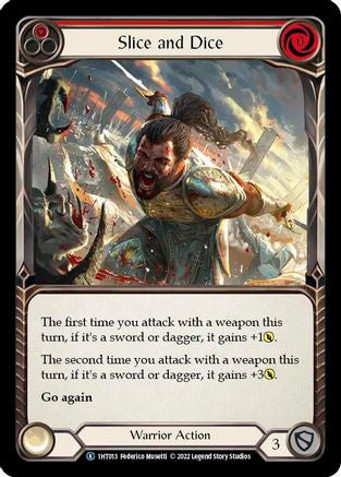 Slice and Dice (Red) [1HT013] (History Pack 1 Dorinthea Blitz Deck)-1