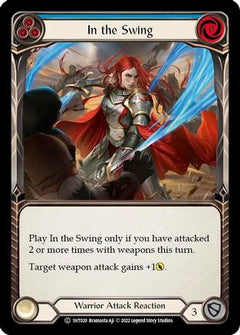 In the Swing (Blue) [1HT020] (History Pack 1 Dorinthea Blitz Deck)-1