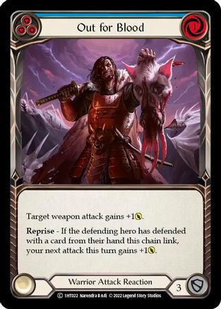 Out for Blood (Blue) [1HT022] (History Pack 1 Dorinthea Blitz Deck)-1