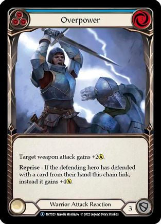 Overpower (Blue) [1HT023] (History Pack 1 Dorinthea Blitz Deck)-1