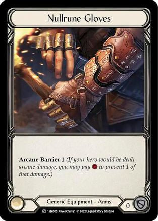 Nullrune Gloves [1HK005] (Historic Pack 1 Blitz Deck: Kano)-1