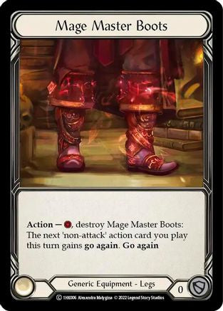 Mage Master Boots [1HK006] (Historic Pack 1 Blitz Deck: Kano)-1