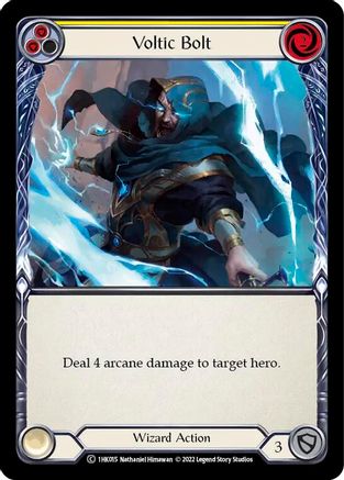 Voltic Bolt (Yellow) [1HK015] (Historic Pack 1 Blitz Deck: Kano)-1