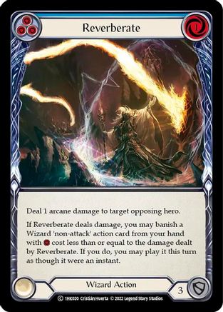Reverberate (Blue) [1HK020] (Historic Pack 1 Blitz Deck: Kano)-1