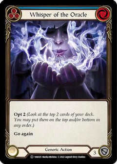 Whisper of the Oracle (Blue) [1HK025] (Historic Pack 1 Blitz Deck: Kano)-1