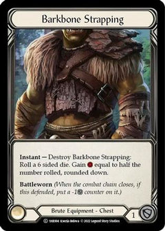 Barkbone Strapping [1HR004] (Historic Pack 1 Blitz Deck Rhinar)-1