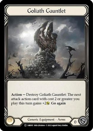 Goliath Gauntlet [1HR005] (Historic Pack 1 Blitz Deck Rhinar)