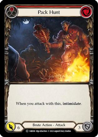 Pack Hunt (Red) [1HR008] (Historic Pack 1 Blitz Deck Rhinar)-1