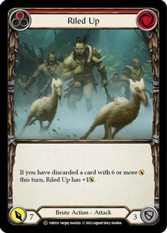 Riled Up (Red) [1HR010] (Historic Pack 1 Blitz Deck Rhinar)-1