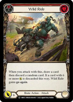 Wild Ride (Red) [1HR013] (Historic Pack 1 Blitz Deck Rhinar)-1