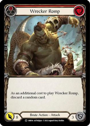 Wrecker Romp (Red) [1HR014] (Historic Pack 1 Blitz Deck Rhinar)-1