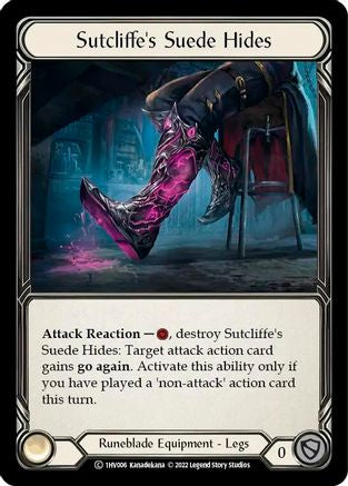 Sutcliffe's Suede Hides [1HV006] (Historic Pack 1 Blitz Deck Viserai)-1