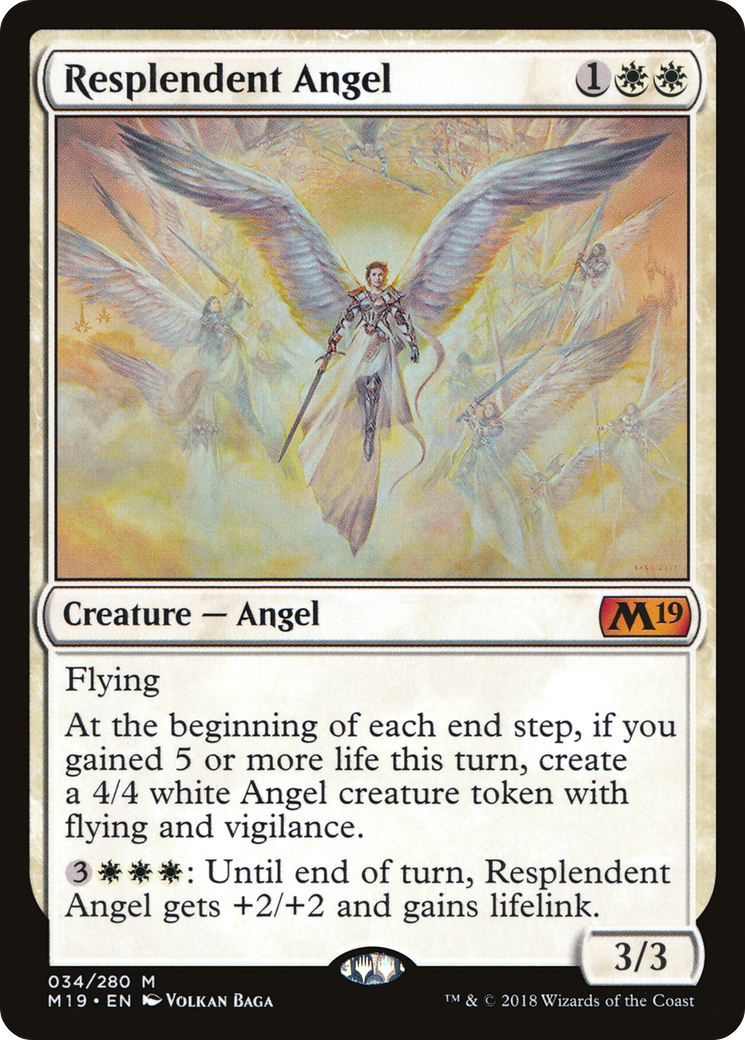 Resplendent Angel [Core Set 2019]-1