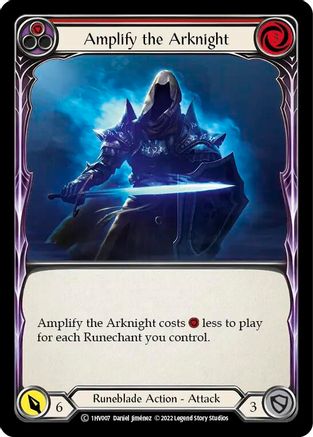 Amplify the Arknight (Red) [1HV007] (Historic Pack 1 Blitz Deck Viserai)-1