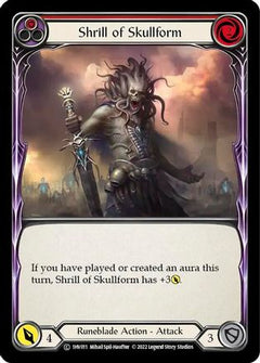 Shrill of Skullform (Red) [1HV011] (Historic Pack 1 Blitz Deck Viserai)-1