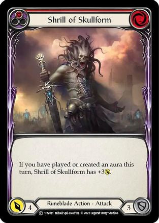 Shrill of Skullform (Red) [1HV011] (Historic Pack 1 Blitz Deck Viserai)-1