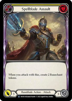 Spellblade Assault (Yellow) [1HV019] (Historic Pack 1 Blitz Deck Viserai)-1