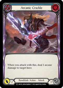 Arcanic Crackle (Blue) [1HV020] (Historic Pack 1 Blitz Deck Viserai)-1