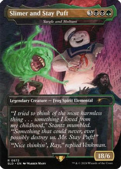 Slimer and Stay Puft - Yargle and Multani [Secret Lair Drop Series]-1