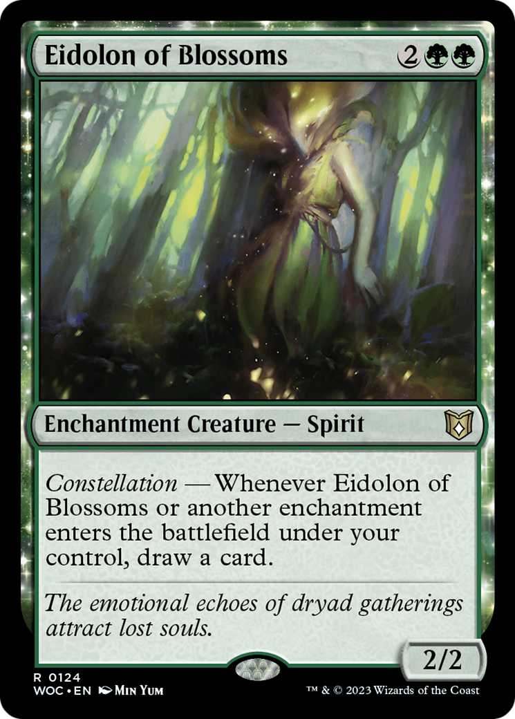 Eidolon of Blossoms [Wilds of Eldraine Commander]-1