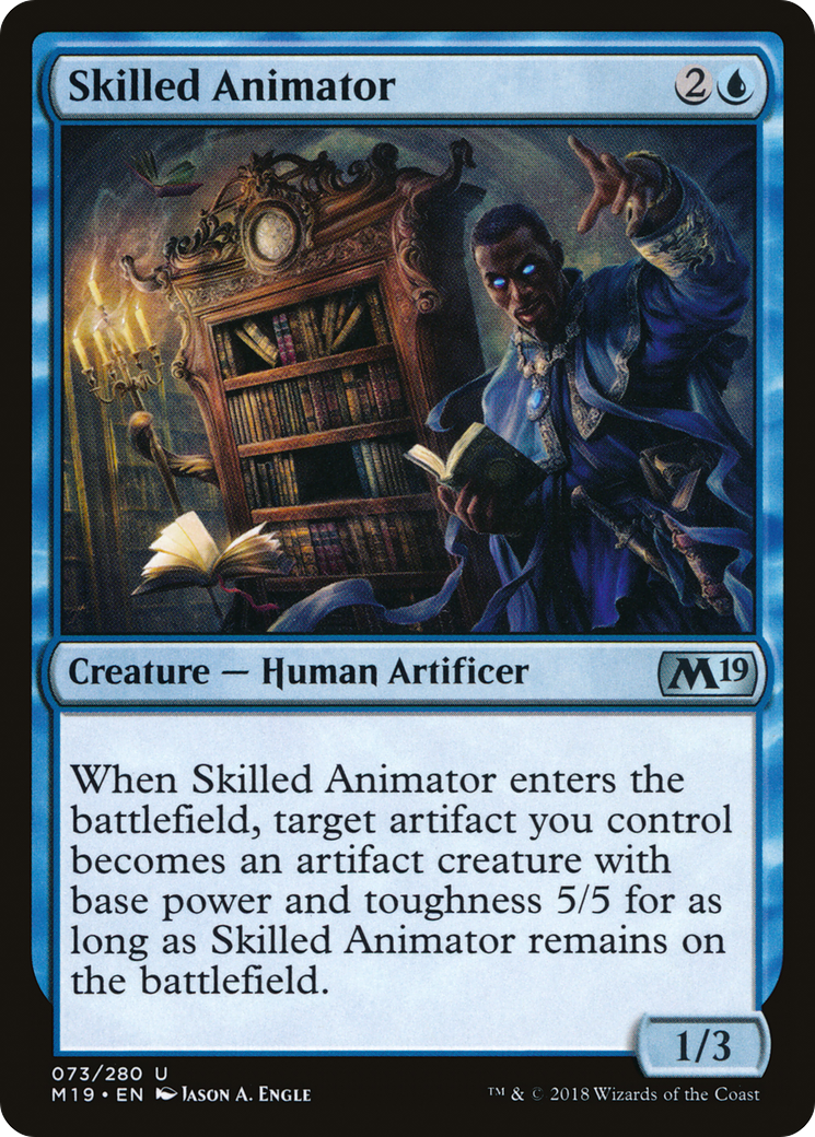 Skilled Animator [Core Set 2019]-1