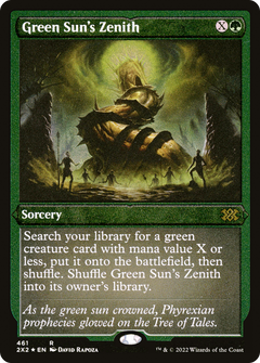 Green Sun's Zenith (Foil Etched) [Double Masters 2022]-1