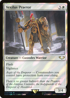 Vexilus Praetor (Surge Foil) (40K-019) - Warhammer 40,000 Commander Foil-1