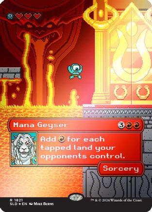 Mana Geyser (Rainbow Foil) [Secret Lair Drop Series]-1