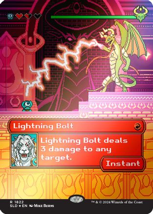 Lightning Bolt (1822) (Rainbow Foil) [Secret Lair Drop Series]-1
