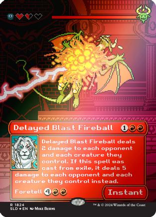 Delayed Blast Fireball (Rainbow Foil) [Secret Lair Drop Series]-1