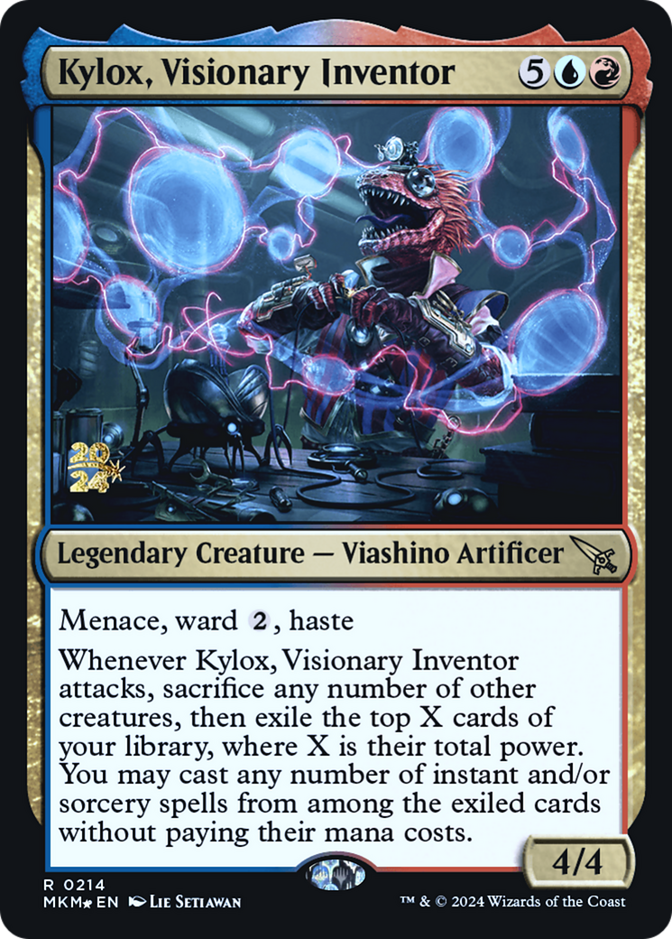 Kylox, Visionary Inventor [Murders at Karlov Manor Prerelease Promos]-1