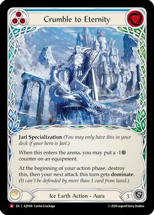 Crumble to Eternity [AJV018] (Armory Deck: Jarl Vetreidi)-1