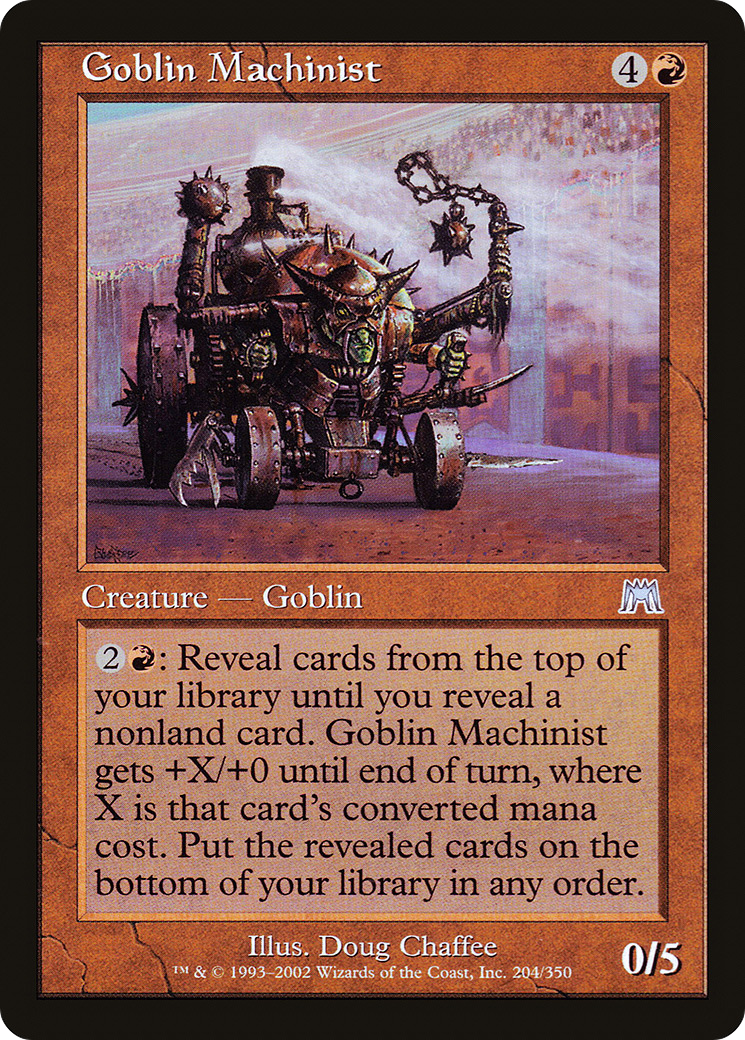 Goblin Machinist [Onslaught]-1