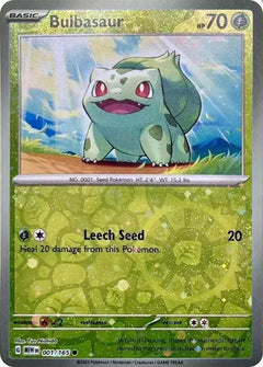 Bulbasaur (001/165) (Cosmos Holo) (Costco Exclusive) [Miscellaneous Cards]-1