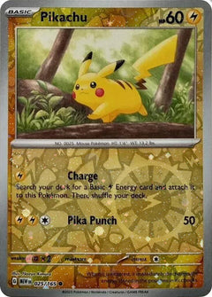 Pikachu (025/165) (Cosmos Holo) (Costco Exclusive) [Miscellaneous Cards]-1