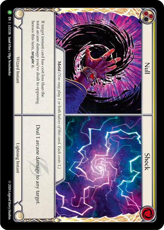 Null // Shock [LGS336] (Promo)  Cold Foil-1