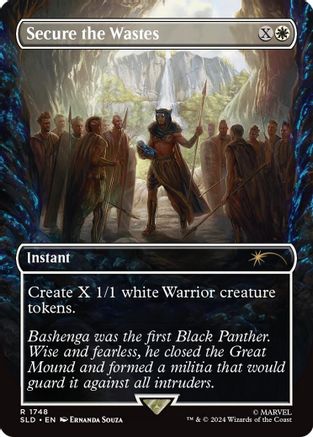 Secure the Wastes (Rainbow Foil) [Secret Lair Drop Series]-1