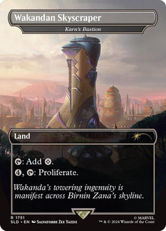Wakandan Skyscraper - Karn's Bastion [Secret Lair Drop Series]-1