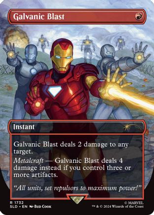 Galvanic Blast (Rainbow Foil) [Secret Lair Drop Series]-1