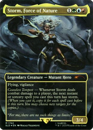 Storm, Force of Nature (Rainbow Foil) [Secret Lair Drop Series]-1