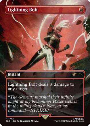 Lightning Bolt (1743) (Rainbow Foil) [Secret Lair Drop Series]-1