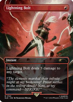 Lightning Bolt (1743) (Rainbow Foil) [Secret Lair Drop Series]-1