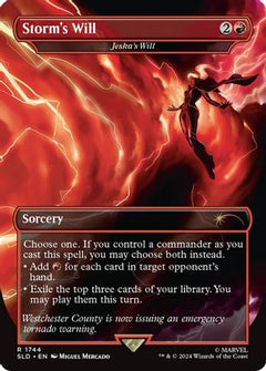 Storm's Will - Jeska's Will (Rainbow Foil) [Secret Lair Drop Series]-1