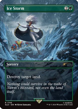 Ice Storm (Rainbow Foil) [Secret Lair Drop Series]-1