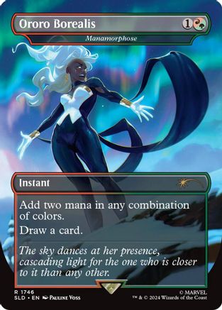 Ororo Borealis - Manamorphose (Rainbow Foil) [Secret Lair Drop Series]-1