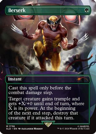 Berserk (1738) (Rainbow Foil) [Secret Lair Drop Series]-1