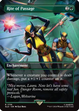 Rite of Passage (Rainbow Foil) [Secret Lair Drop Series]-1