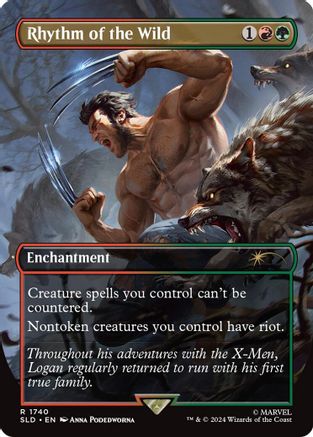 Rhythm of the Wild (Rainbow Foil) [Secret Lair Drop Series]-1