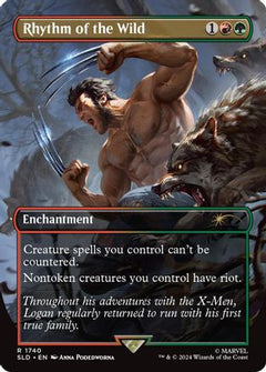 Rhythm of the Wild (Rainbow Foil) [Secret Lair Drop Series]-1